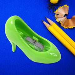 High Heels Shape Pencil Sharpener Single Pencil Sharpeners (Mix Colour)