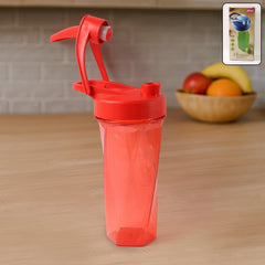 Supermom Manual Stirring Fitness Shaker Bottle with Hand Crank Approx 800 ML (1 Pc)