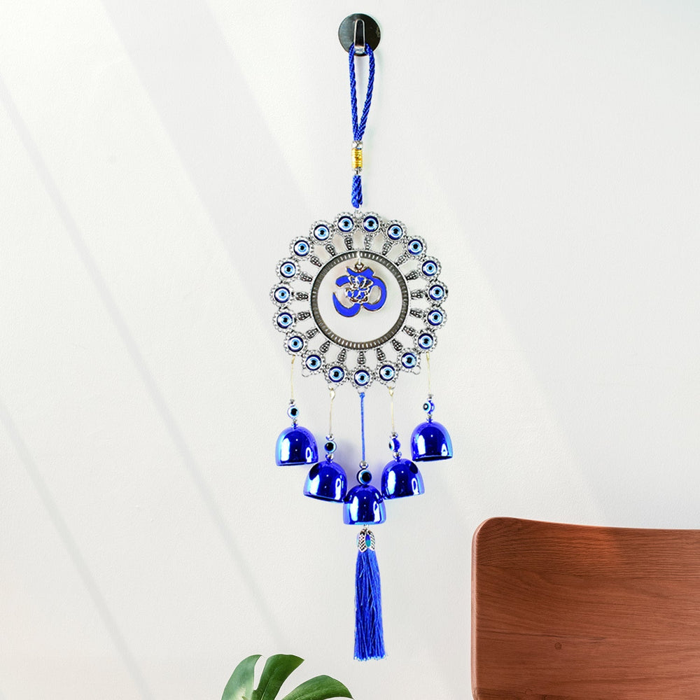 Decorative OM Evil Eye Wind Chime Wall Hanging (Mix Desin & 1 Pc)