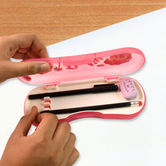 KikiKart Enchanting Cartoon Dual-Layer Stationery Box for Kids