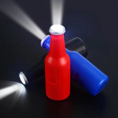 Bottle-Shaped Wireless Bluetooth Speaker with FM, USB & AUX Support