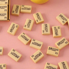 4B Erasers 30 Pack Erasers Yellow Erasers for Kids