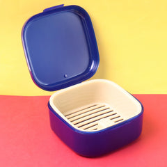Versatile Snap-Lock Storage Box with Draining Tray | Portable & Hygienic Organizer