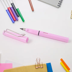Pink 2-in-1 Everlasting Magic Pencil with Replaceable Eraser – Inkless, Reusable, Portable