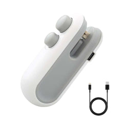 KikiKart SmartSeal 2-in-1 Portable USB Bag Sealer & Cutter