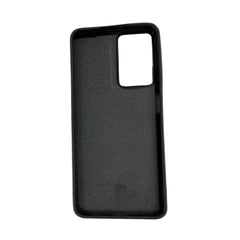 Black Leather Hard Case For Realme