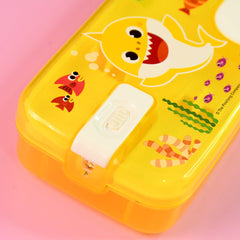 Magic LED Light-Up Cartoon Kids' Pencil Box - Dual Compartment Organizer