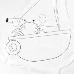 Multicolour colour-your-own inflatable animals With 6pcs Colored Pen Markers (1 Set)