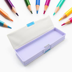 Multipurpose Cartoon Pencil Case – Double Deck Compass Box with 2 Compartments