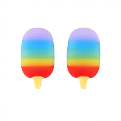 Jelly Popsicle Erasers – Cute & Fancy Mini Erasers for Kids (2 Pc Set, Mix Design)