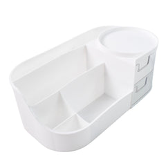 Multi-Functional Plastic Vanity Storage Box