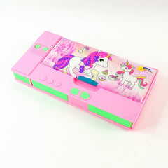 Multi Purpose Gadget Jumbo Pencil Box Compass Jumbo 2 Side Slot Geometry Box Compass Use School , Traveling & Studio