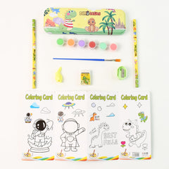 Roaring Fun! Dinosaur Adventure Kids All-in-One Art & Stationery Kit