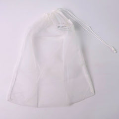 Reusable Transparent Drawstring Mesh Storage Bag (1 Pc)