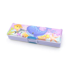 Multipurpose Cartoon Pencil Case – Double Deck Compass Box with 2 Compartments