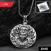 Hanuman faceLocket With Chain, Pendant Necklace Chain (1 Pc)