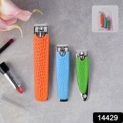 3 in 1 Nail Clipper Set, Compact Nail Cutter Big Size and Small Sizes