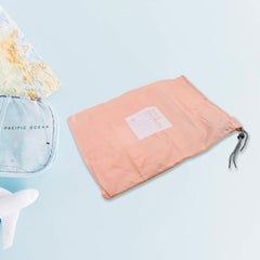 Travel Storage Bag Set – Waterproof Nylon Drawstring Organizers for Clothes & Shoes (4 Pc)