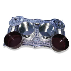 Multipurpose Decorative Multi Storage Mukhwas Dani / Serving Tray