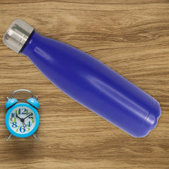 Stainless Steel Single Wall Water Bottle 400ml approx