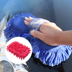 Multipurpose Microfiber Duster Whiteboard Eraser Washable Dry Eraser Board Eraser Cleaning Sponge for Chalk, Classroom Teacher Supplies, Home and Office, Car Washing Scratch-Free Microfiber Brushes