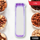 Food Storage Bag Bottles Shape Ziplock Bags Reusable (1 Pc / 500 ML)