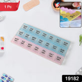Effortless Weekly Pill Organizer | 21-Compartment AM/PM Medicine Dispenser