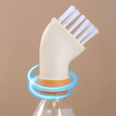 Smart Bottle-Attachable Deep Cleaning Brush for Kitchen & Bath