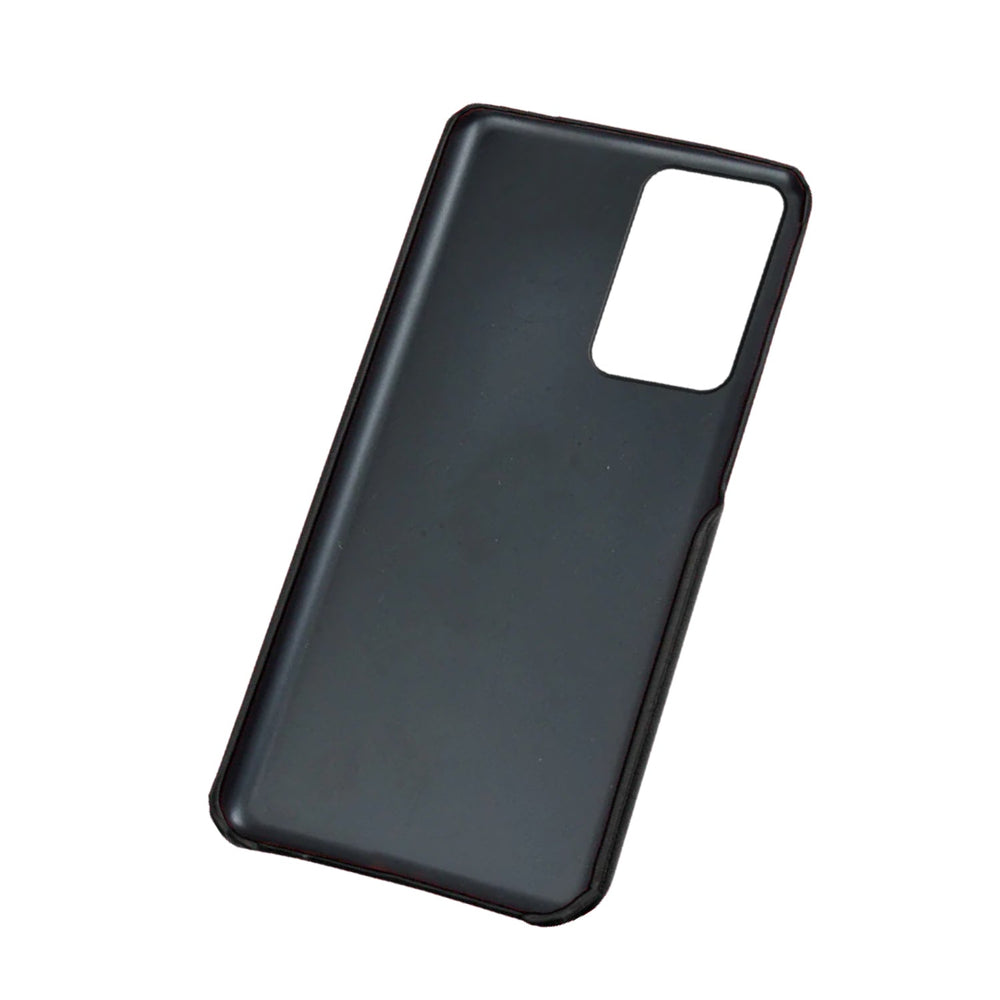 Black Leather Hard Case For Samsung