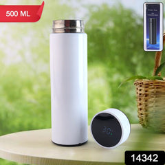 White Vacuum Insulated Water Bottle (1 Pc / 500ML)