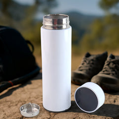 White Vacuum Insulated Water Bottle (1 Pc / 500ML)