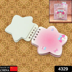 Cartoon Diary Personal Diary Printed Fancy page Diary Multi Shape Cartoon Diary (Unique Mini Diary, Pocket Size Diary , Travel Diary , Notebook ) (1 Pc)