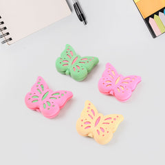 Butterfly Shape Eraser Rubber (25 Pc / Mix Colour & Design)