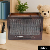 Wooden Money / Piggy Bank, Money Box (1 Pc / Pen Not Included)