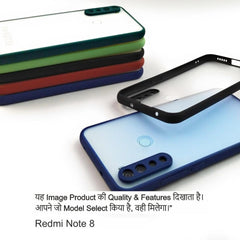 0.3 mm Smoke Back Case Case For Redmi Note 8