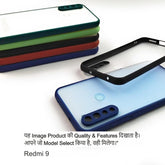 0.3 mm Smoke Back Case Case For Redmi 9