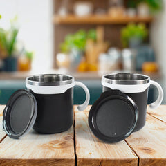 Customize 2 Pcs Premium Mocha Mug Set 250 ml