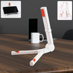 Multipurpose Adjustable Foldable Mobile Phone & Tablet Stand (1 Pc)