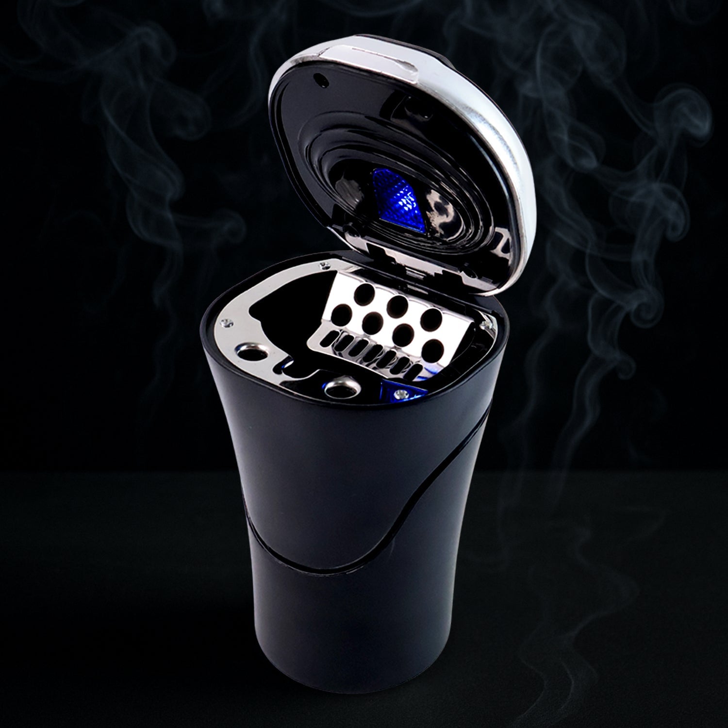 Portable Smokeless LED Car Ashtray  (1 Pc)