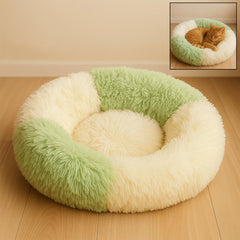 Ultra Soft Fluffy Pet Bed for Cats & Small Dogs – 1 Pc