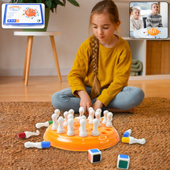 Plastic Brain Teaser Memory Chess Game (1 Set)