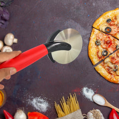 Apex Premium Stainless Steel Pizza Cutter (1 Pc / Mix Color)