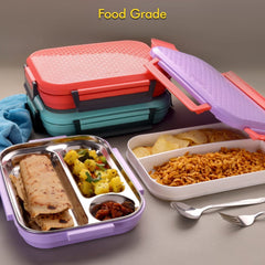 Customize Kids’ School Lunch Box with Steel Plate