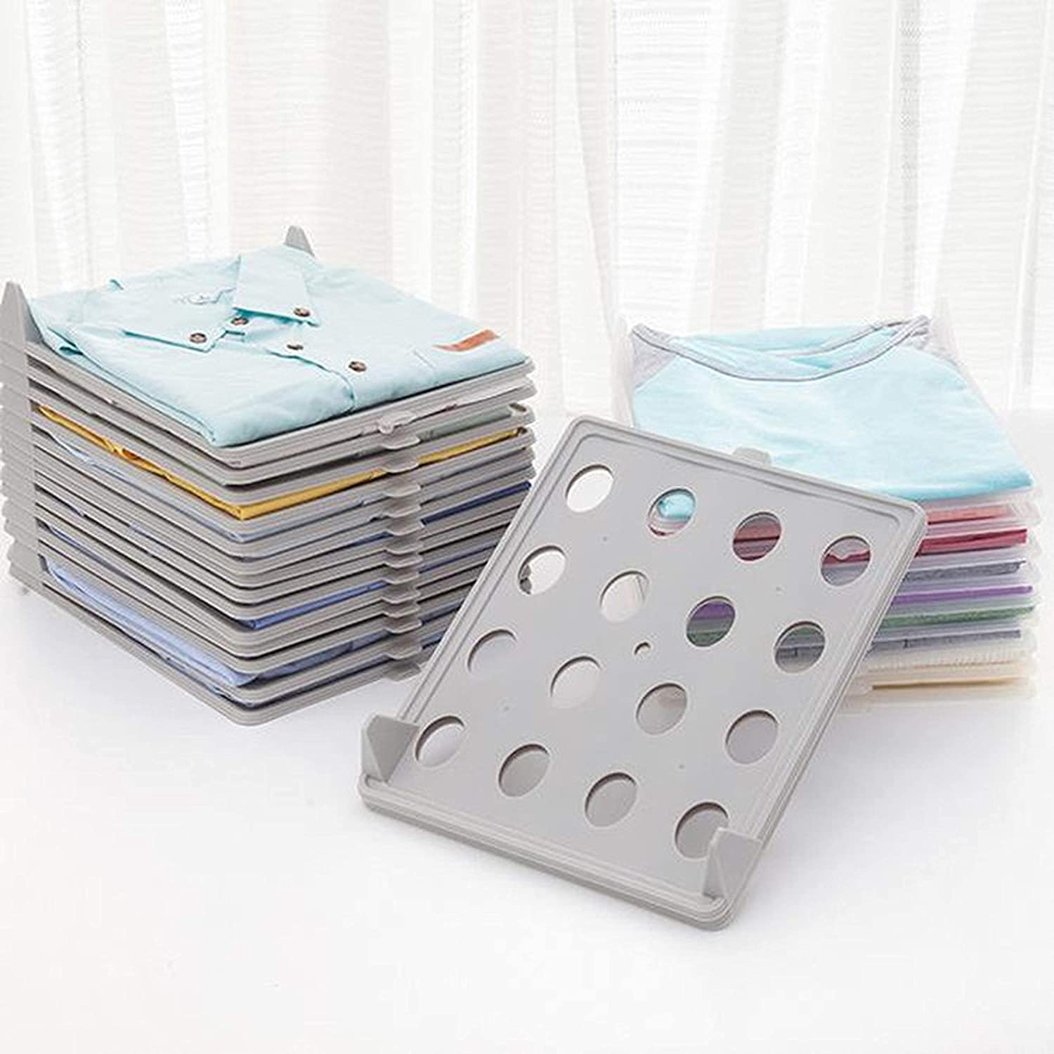 Cloth Organizer – Ideal for Household & Ironing Shops for Neat Fabric Storage (1 Pc, MOQ :-10)