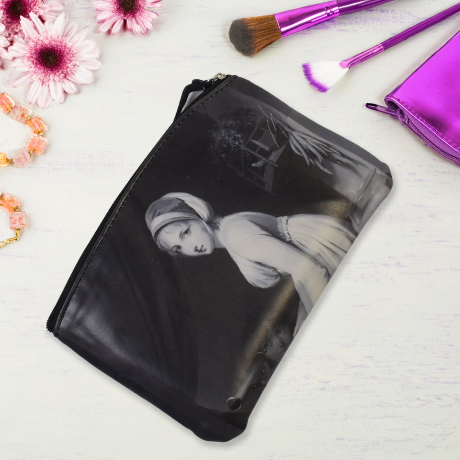 Chic Multi-Purpose Travel Organizer Pouch for Women & Girls