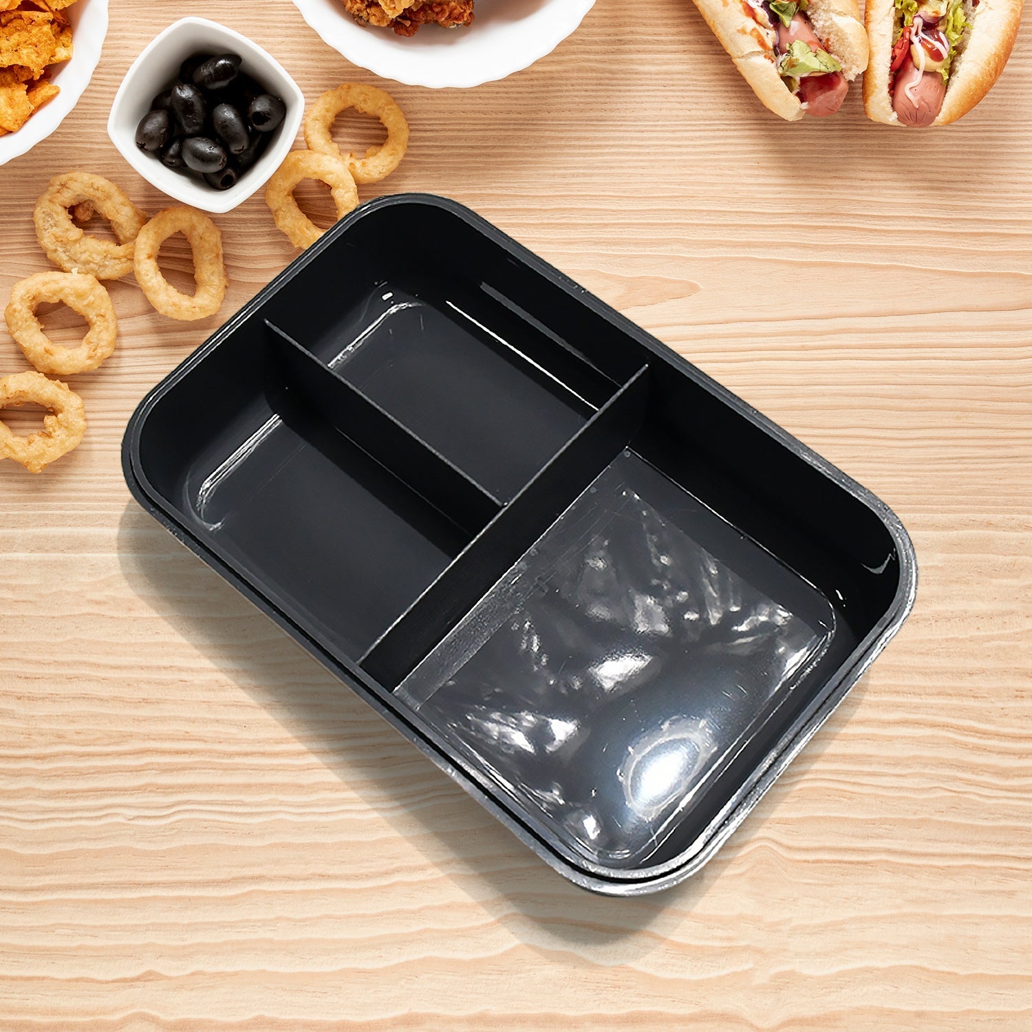 Customize Lunch Box Flex Lock Plastic Liner Lunch Container, Portable Tableware Set for Kid Adult Student Children Keep Food Warm