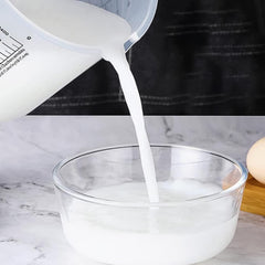 Plastic Baking Measuring Cup 2.5L Measurement with Scale Kitchen Pouring Cup
