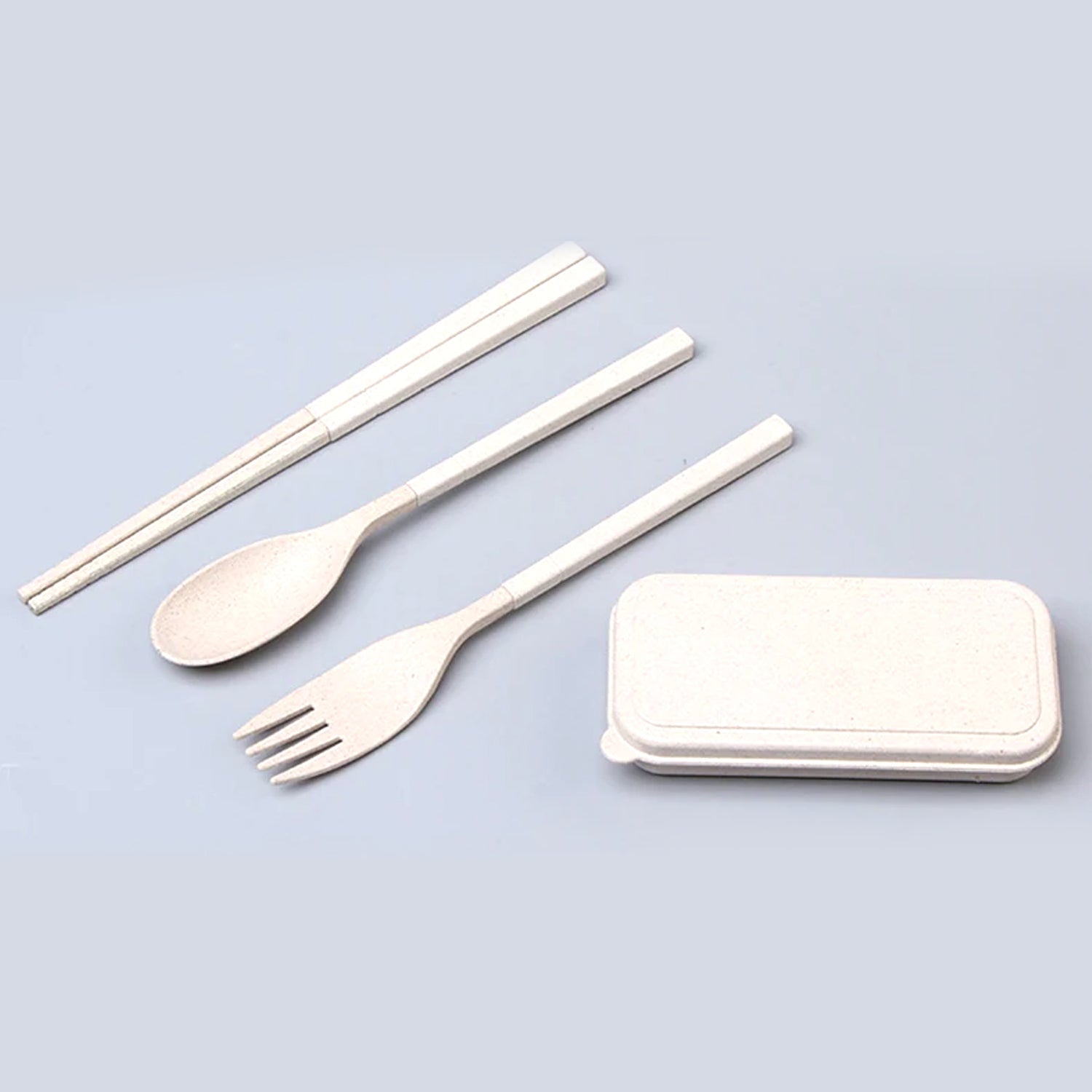Spoon Fork Chopsticks Set Dinnerware 3PCS / Set Lunch Tableware Detachable Cutlery Portable Travel Kitchen Accessories