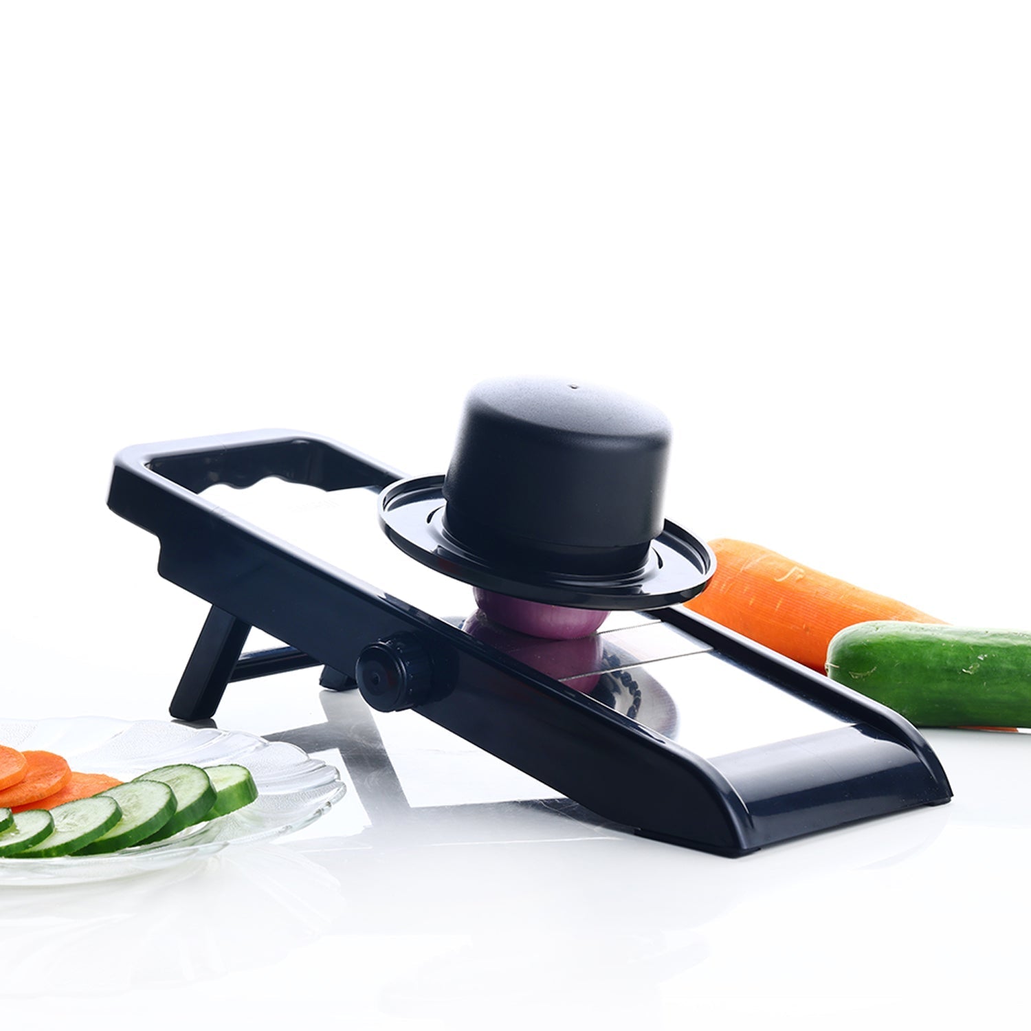 Premium Multipurpose Potato / Onion Slicer and Grater, Potato Slicer for Chips, Vegetable Slicer Machine, Chips Cutter, Potato Slicer for Chips, Onion Slicer (Adjustable Slicer)