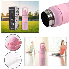 Customize Stainless Steel Vacuum Insulated Water Bottle WIth Straw (550ml)